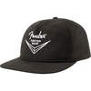 Fender Custom Shop Logo Hat, Nylon-Cotton Blend, Adjustable Fit, Black