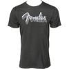 Fender Reflective Logo T-Shirt, Charcoal, S(XX-Large)