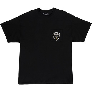 Fender Pick Patch Pocket Tee, Black, M(Black)