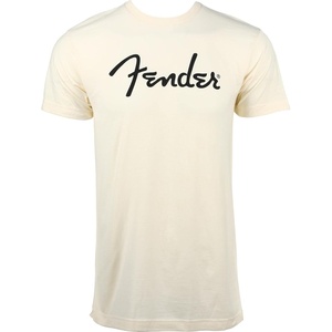 Fender Spaghetti Logo T-Shirt, Olympic White, XL(Olympic White)
