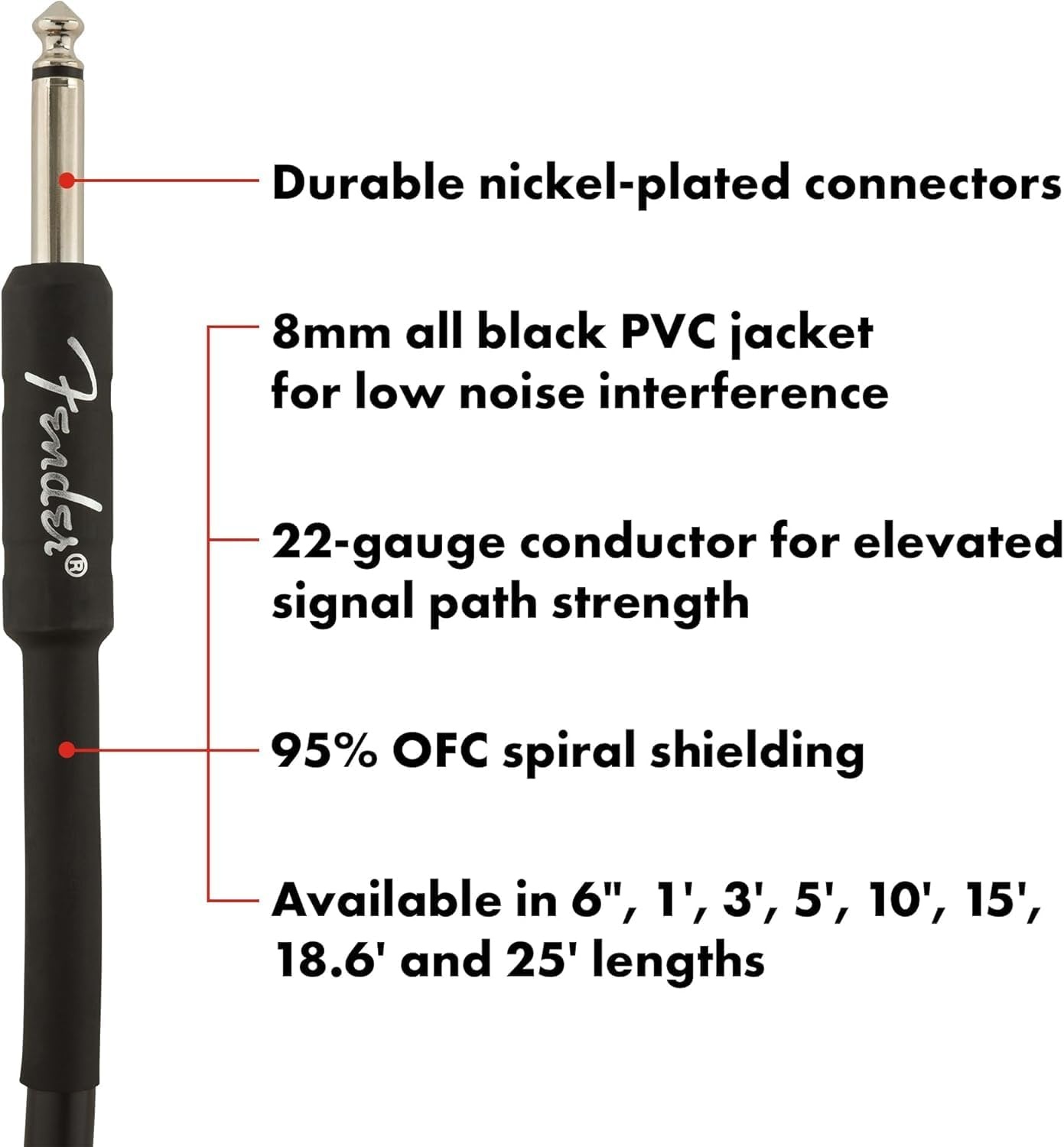 image:imageBundle of Fender Quantum Complete Bundle Home Recording Studio Kit with USBC LT 2 Audio Interface M7 MkII Condenser Mic and More Fender Professional Series Guitar Cable 10 ft Black