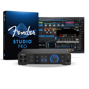 Fender Quantum HD 2 | 20×24 USB-C Audio Interface for Music Production, MAX-HD Mic Preamps, Front Instrument Inputs, ADAT & S/PDIF I/O, Auto Gain, Re-Amp Outputs, Loopback, Headphone Amp, Mac & PC