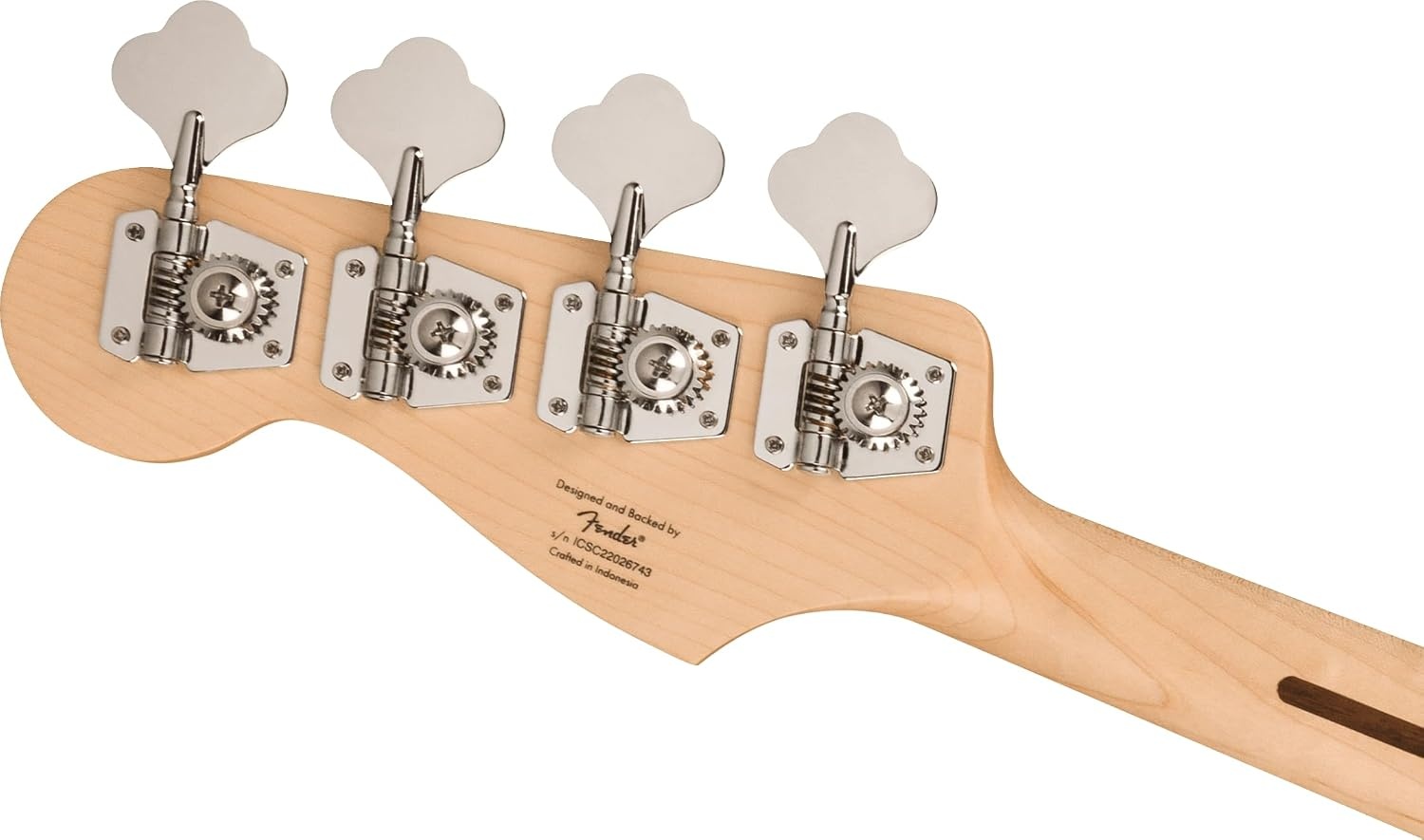 image:imageSquier Squier Sonic Bronco Bass Arctic White Maple Fingerboard2Color Sunburst