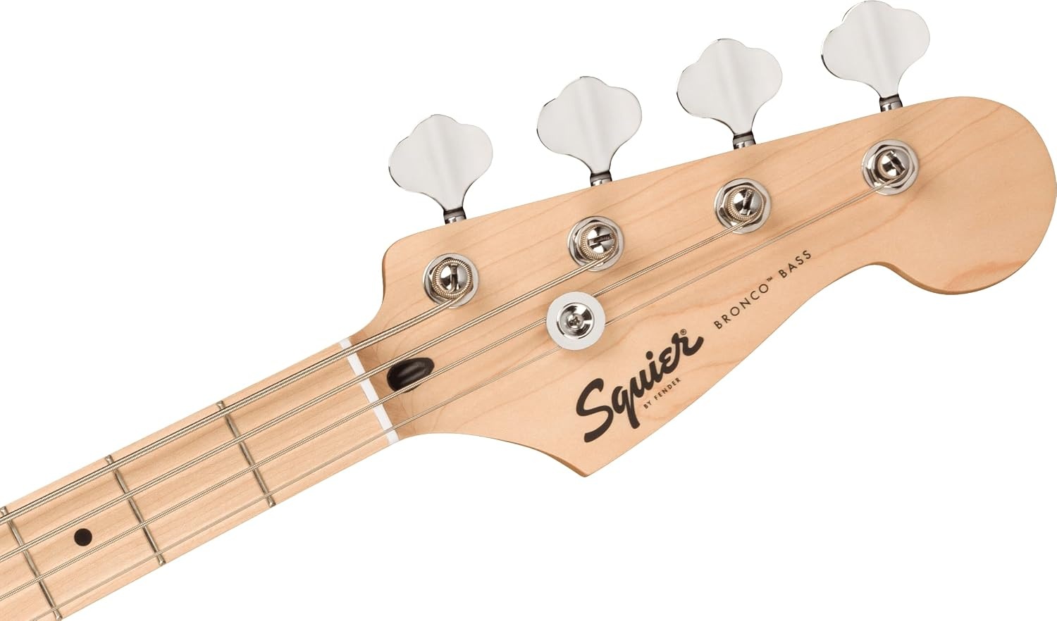 image:imageSquier Squier Sonic Bronco Bass Arctic White Maple FingerboardTahitian Coral