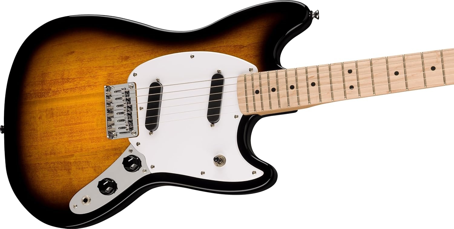 image:imageSquire Sonic Mustang Electric Guitar California Blue Laurel Fingerboard2Color Sunburst