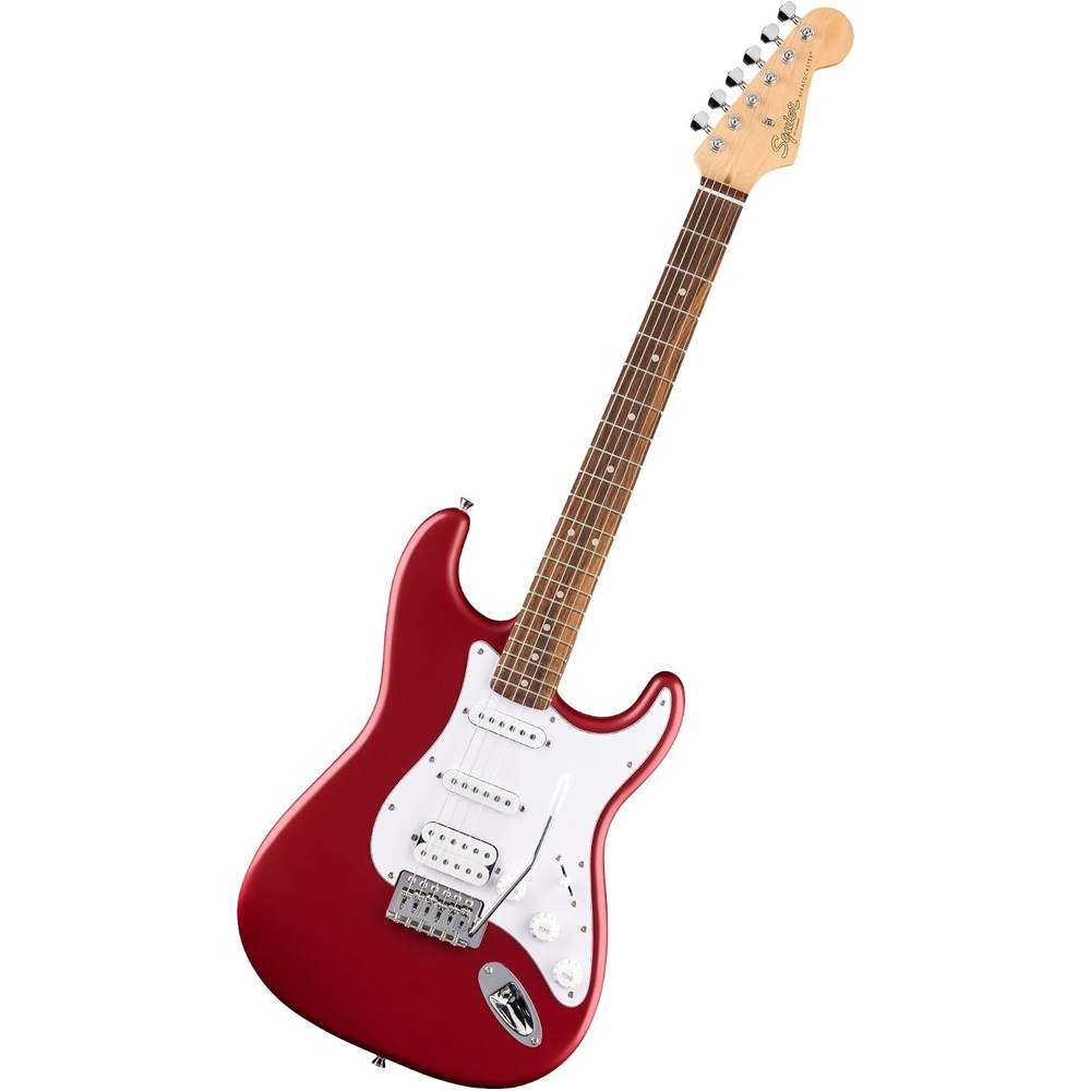 image:imageFender Squier Debut Stratocaster HSS Beginner Electric Guitar Sea FoamDakota Red