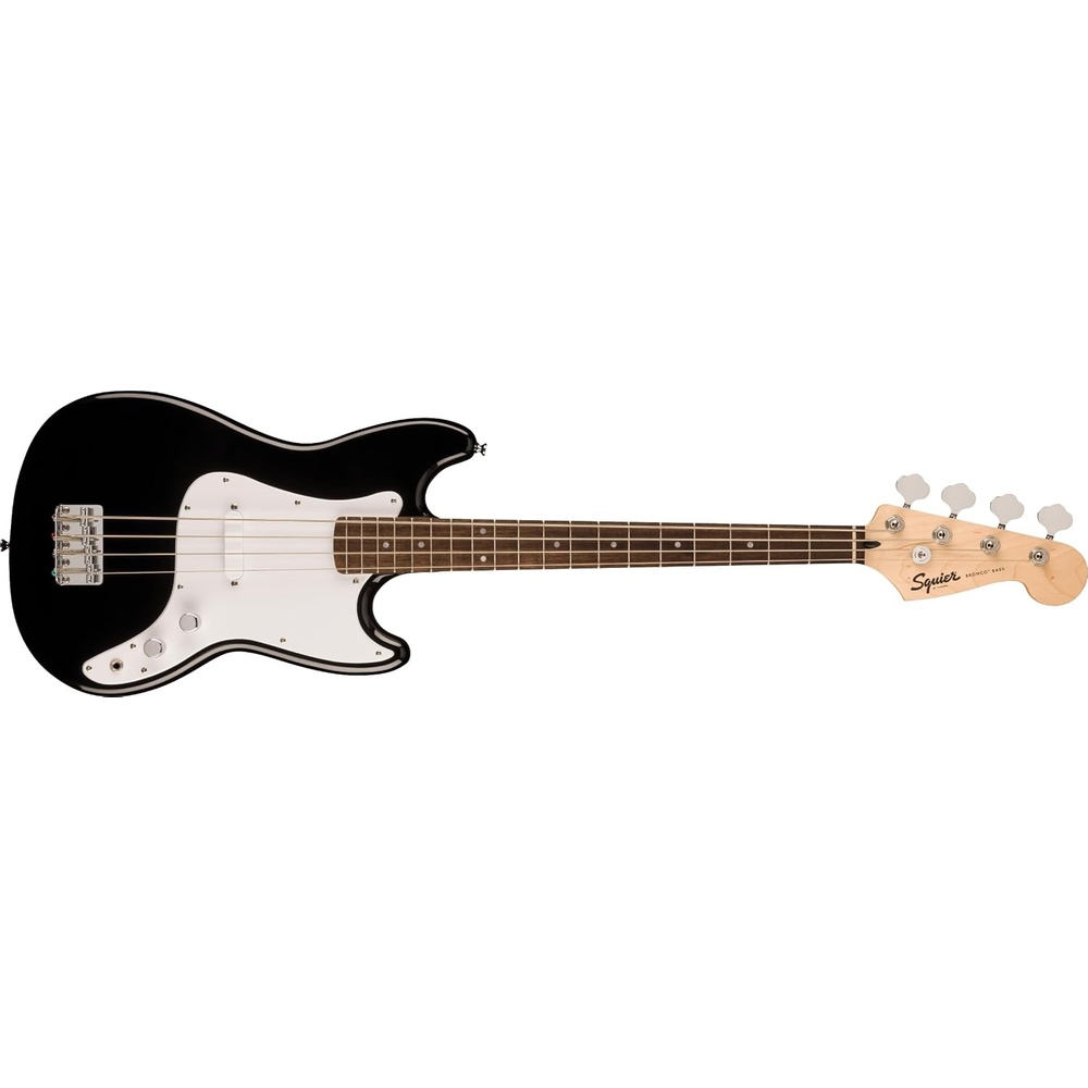 image:imageSquier Squier Sonic Bronco Bass Arctic White Maple FingerboardBlack