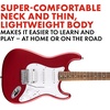 Fender Squier Debut Stratocaster HSS Beginner Electric Guitar, Sea Foam(Dakota Red)