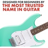 Fender Squier Debut Stratocaster HSS Beginner Electric Guitar, Sea Foam(Sea Foam Green)