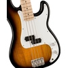 Squier Squier Sonic Bronco Bass, Arctic White, Maple Fingerboard(2-Color Sunburst)