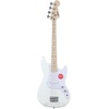 Squier Squier Sonic Bronco Bass, Arctic White, Maple Fingerboard(Arctic White)