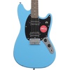 Squire Sonic Mustang Electric Guitar, California Blue, Laurel Fingerboard(Blue)