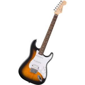 Fender Squier Debut Stratocaster HSS Beginner Electric Guitar, Sea Foam(2-Color Sunburst)