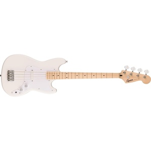 Squier Squier Sonic Bronco Bass, Arctic White, Maple Fingerboard(Arctic White)