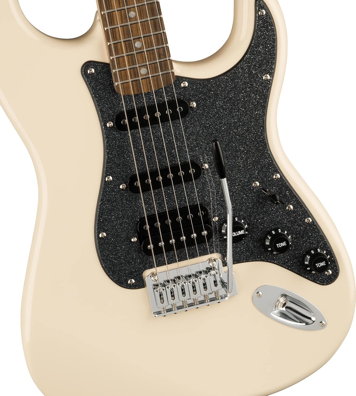 image:imageSquier Affinity Series Stratocaster FMT HSS Electric GuitarSienna SunburstOlympic White
