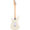 Fender Standard Stratocaster, Electric Guitar, with 2-Year Warranty, Modern “C” Shaped Neck, Laurel Fingerboard, White Pickguard, Aqua Marine Metallic(Olympic White)