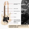 Squier Affinity Series Stratocaster FMT HSS Electric Guitar,Sienna Sunburst(Olympic White)