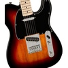 Squier Affinity Series Telecaster Electric Guitar, with 2-Year Warranty, 3-Color Sunburst, Maple Fingerboard(3-Color Sunburst)