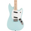 Squier Sonic Mustang Electric Guitar, with 2-Year Warranty, Daphne Blue, Maple Fingerboard