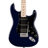 Squier Sonic Stratocaster HSS Electric Guitar, with 2-Year Warranty, Midnight Blue, Maple Fingerboard