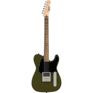 Squier Sonic Esquire H Electric Guitar, with 2-Year Warranty, Olive, Laurel Fingerboard