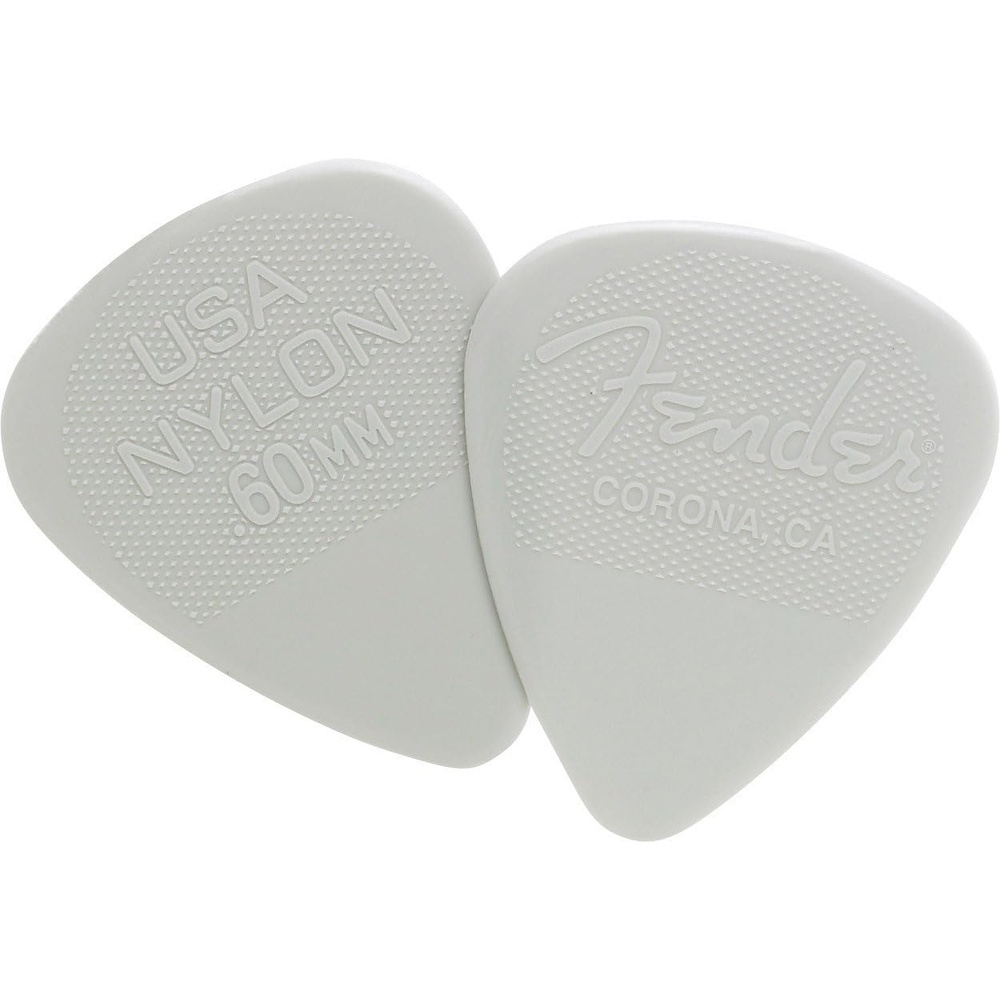 image:imageFender Nylon Guitar Picks 351 Shape Guitar Accessories Gray 073mm 12Pack060mm