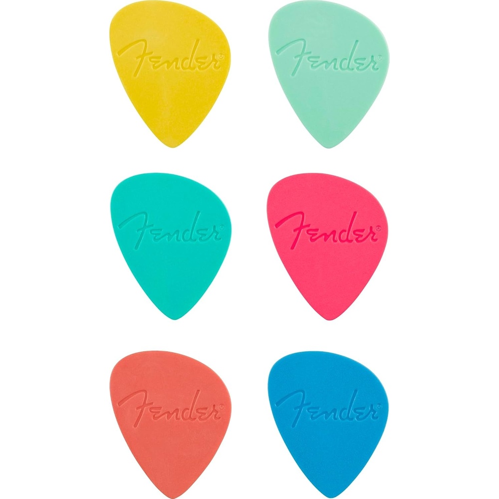 image:imageFender Offset Picks MultiColor 6PackMultiColor