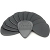Fender Nylon Guitar Picks 351 Shape, Guitar Accessories, Gray, 0.73mm, 12-Pack(1.00mm)