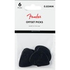Fender Offset Picks, Multi-Color, 6-Pack(Black)