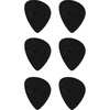 Fender Offset Picks, Multi-Color, 6-Pack(Black)