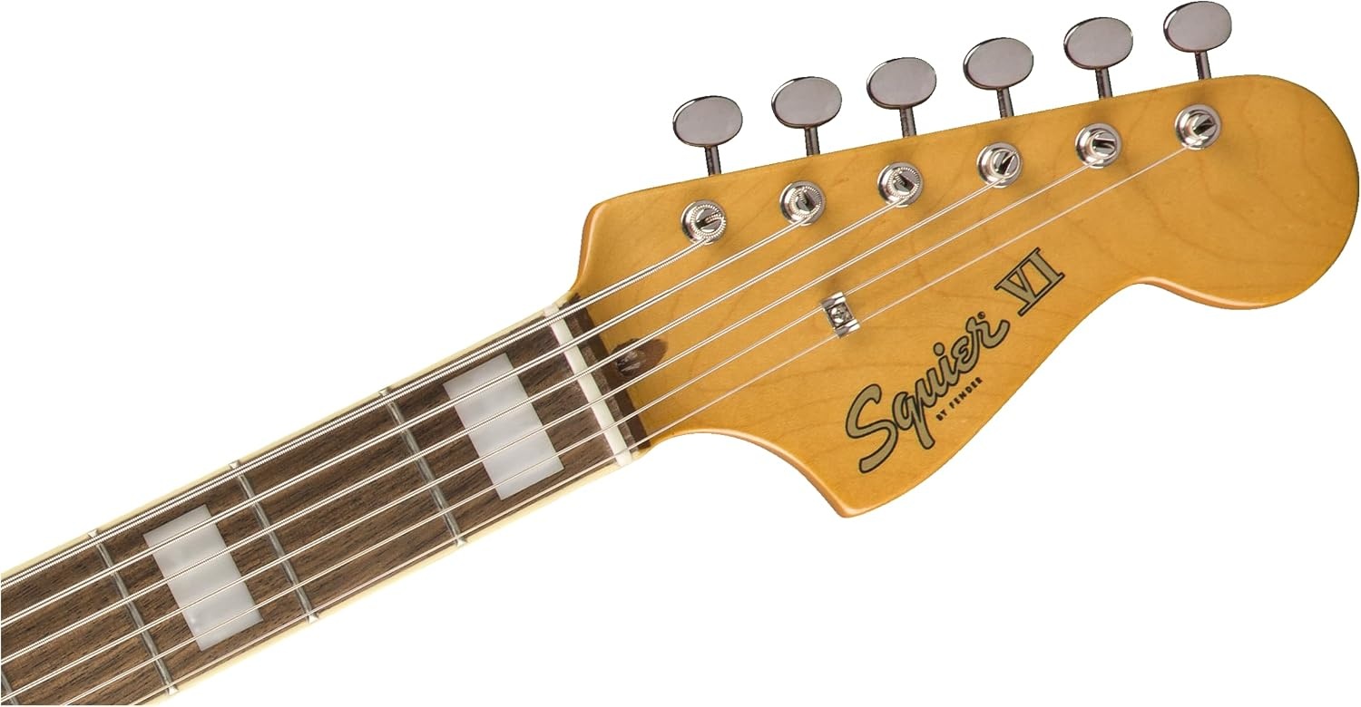 image:imageSquier Classic Vibe 6String Bass VI Black Laurel Fingerboard3Color Sunburst