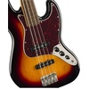 Squier Classic Vibe 60s Jazz Bass, 3-Color Sunburst, Fretless, Laurel Fingerboard