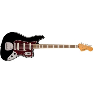 Squier Classic Vibe 6-String Bass VI, Black, Laurel Fingerboard(Black)